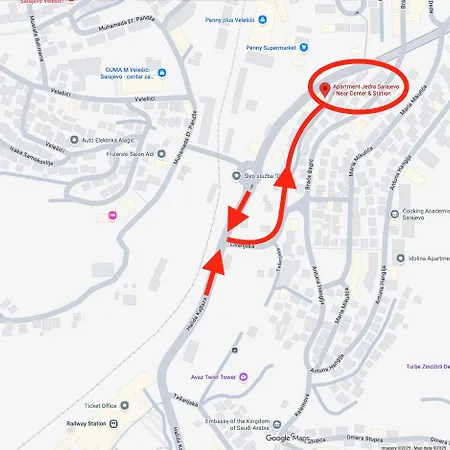 Jedra I Near Center & Station *